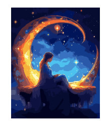 Картина за номерами SANTI 